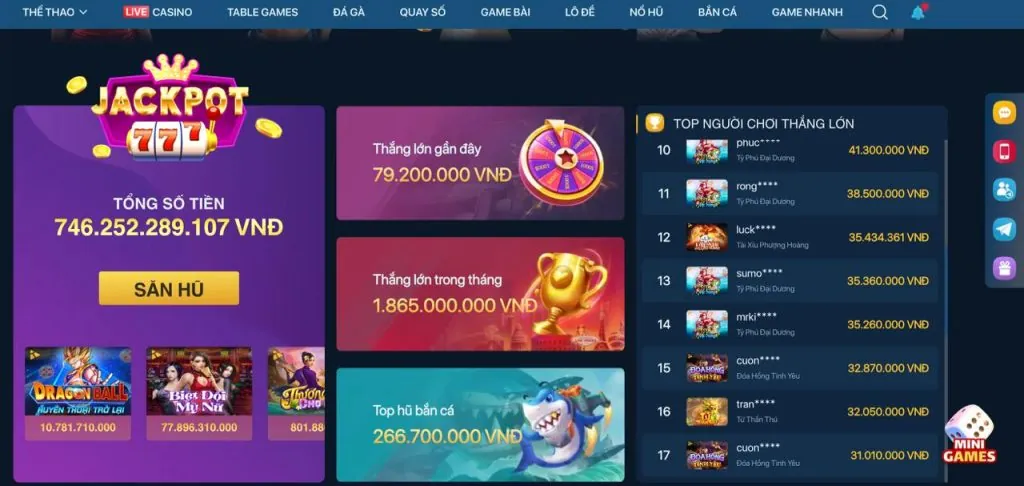 Các trò chơi đa dạng có sẵn trên ứng dụng 89bet1 code